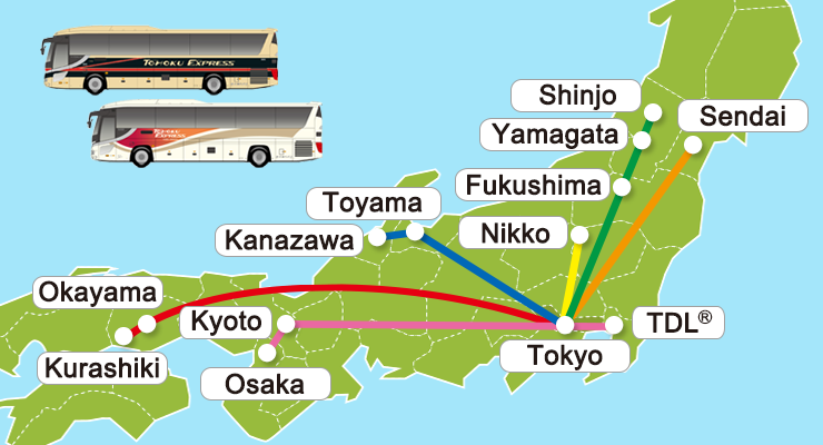 Expressway Bus Route Map